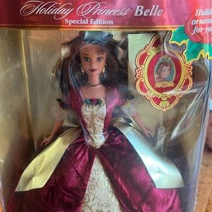 holiday princess Belle Barbie doll beauty & beast special edition. New In BOX